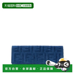 FENDI 女士钱包 8M0365AW5HF1UJW SS2026 蓝色 Continental Bague