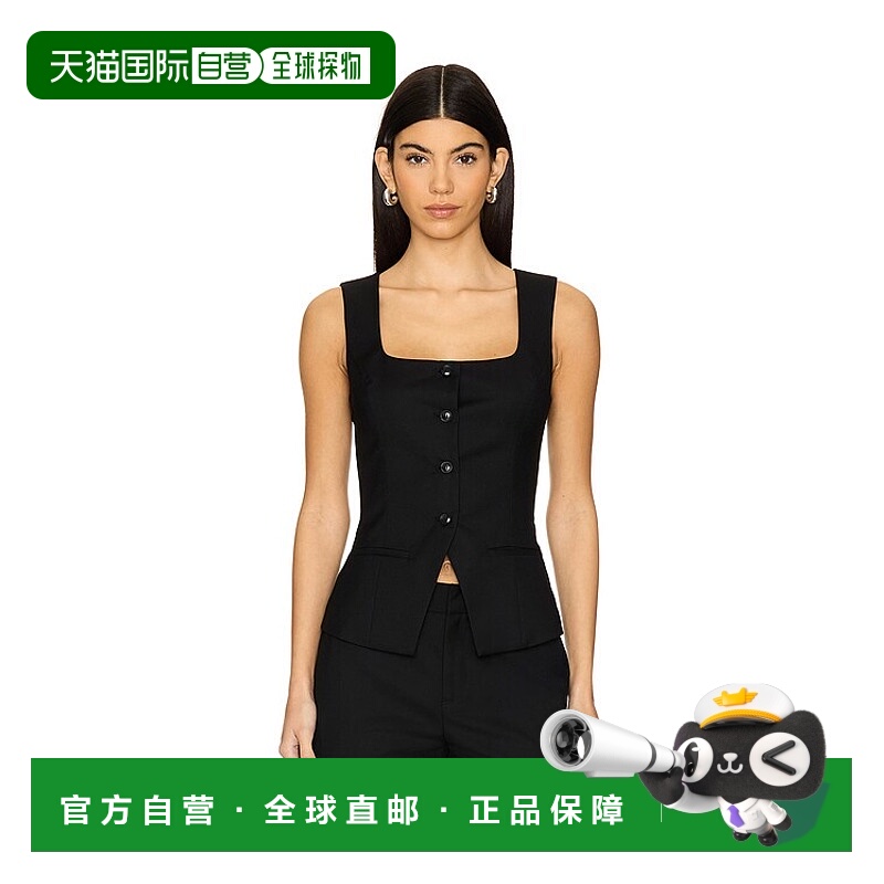 1h可退 潮奢 NIA 女士 Gisele 背心 NT1707 black黑色 舒适时尚