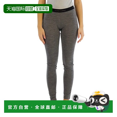 ICEBREAKER 200 Oasis 美利奴羊毛紧身裤 女士户外保暖裤
