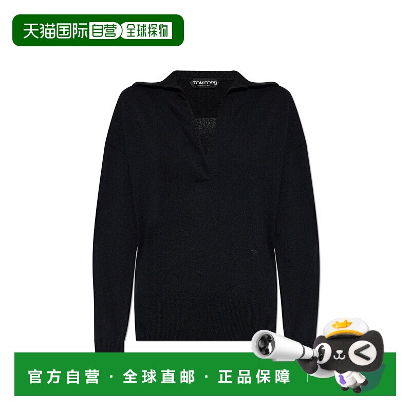 1h可退 TOM FORD 女士针织衫 MAK1391YAX899LB999 AW2025羊绒