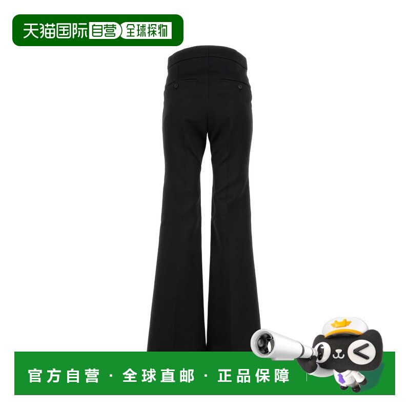 GIVENCHY 女士休闲裤 BW511N14LD001 AW2023 黑色 FLARE FIT PANT - 天猫国际探物中国香港出品