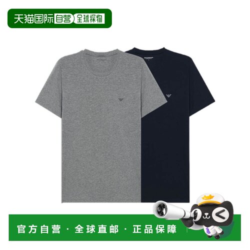 EMPORIO ARMANI 男士T恤 EM000391AF18881M8098 【付后1h可退】
