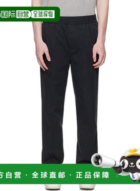 1h可退 潮奢 A.P.C. 男士 黑色 Pieter 长裤 COHKUH08394休闲裤