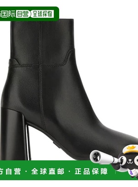 HOGAN 女士靴子 HXW6950FW20KXTB999 AW2025 黑色 Hogan Flat Sho