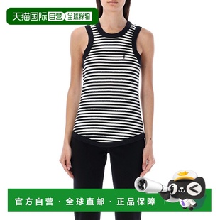 Laurent Saint 圣罗兰 女士 743660Y37KT 1h可退 条纹背心 潮奢