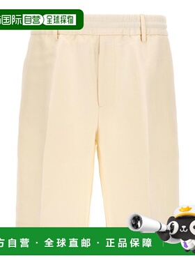 BURBERRY 男士短裤 8087091 AW2024 白色 Tailoring Bermuda Shor