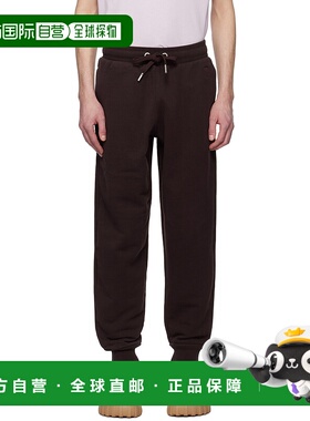 1h可退 潮奢 Ami Paris 男士 酒红色 Ami de Coeur 运动裤 UTR240