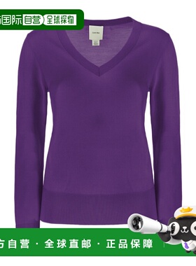 CALVIN KLEIN 女士针织衫 LV044D322GWFX AW2025 紫色长袖