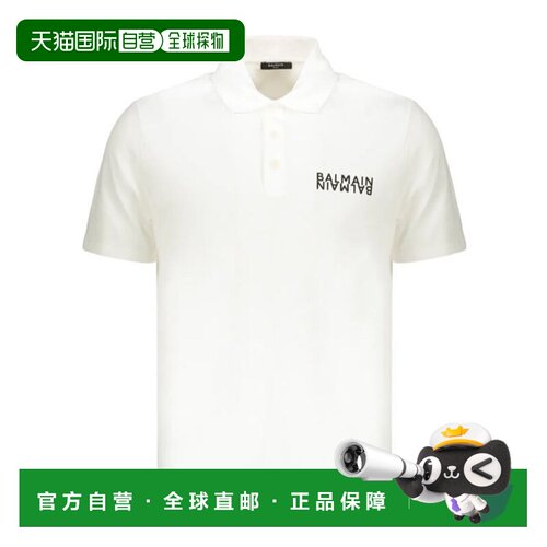 香港直邮BALMAIN 男士T恤 GH6GC026BB04GAB SS202【付后1h可退】