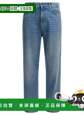 CARHARTT WIP 男士牛仔裤 I03587901UR00 AW2025 蓝色直筒裤