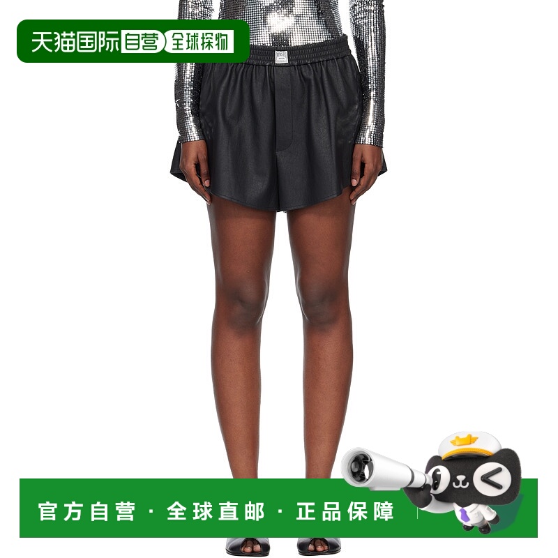 潮奢 Mm6 Maison Margiela 马丁 马吉拉 MM6 女士 黑色 Logo Patc