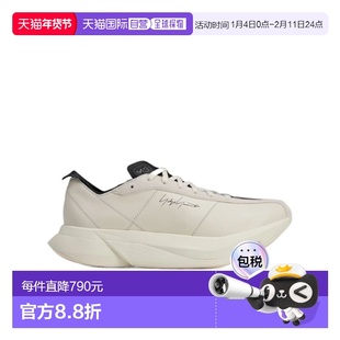 Y-3 男士运动鞋 KI0866 SS2026 白色 White Adios Pro 3 Lx Sneak