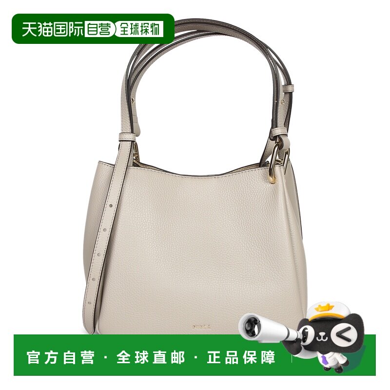 FURLA 女士手拿包 WB02020HSF0004892S AW2026 灰色 - 实物图