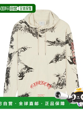 GIVENCHY 男士针织毛衣  AW2024 BM715S3Y6B129白色卫衣