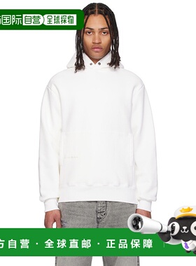 1h可退 潮奢 FORMA.GALLERY 男士 白色 Classic 连帽衫 FO24MJH01