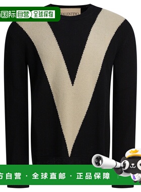 VALENTINO 男士针织衫 8V3KC37FBB49RA SS2026 黑色