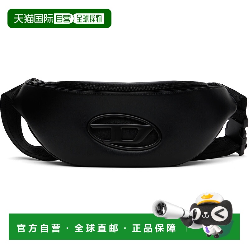 1h可退 潮奢 Diesel 迪赛 男士 黑色 Holi-D M 腰包 X10261P5925