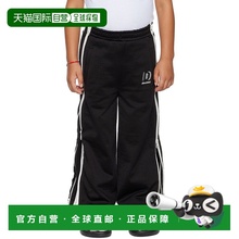 1h可退 潮奢 Doublet 女童 黑色拉链儿童运动裤童装 22AWK82PT205