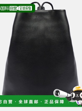 1h可退 潮奢 The Row 女士 Joe 皮革背包 black黑色 舒适时尚