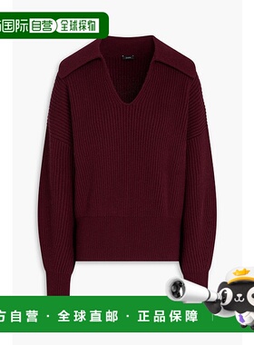 1h可退 潮奢 JOSEPH 约瑟夫 女士 罗纹真丝羊绒混纺毛衣 JF008632