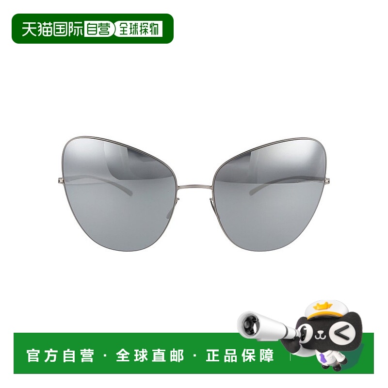 1h可退 潮奢 Mykita 女士 徽标太阳镜 MMESSE018 metal金属色 舒