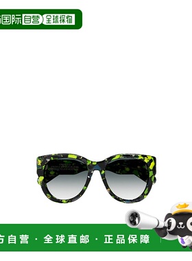 CHLOÉ 女士眼镜 CH0192S005 AW2022 黑色 logo标识太阳镜