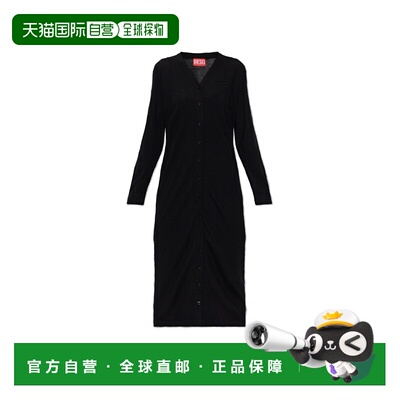 DIESEL女士针织衫MALINESACARDIGANA215580DCCH9XX羊毛开衫连衣裙