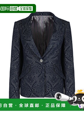 1h可退 ETRO 女士外套 WRNA001599TJEF9S9090 AW2025 蓝色