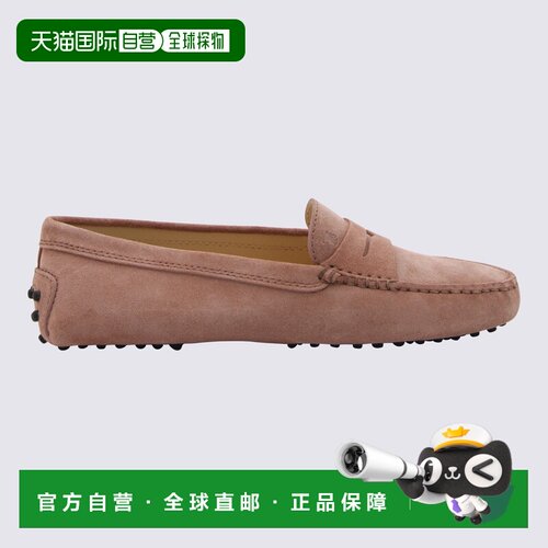 TOD'S 女士芭蕾乐福鞋 XXW00G00010RE0S207 AW2024 棕色一脚蹬