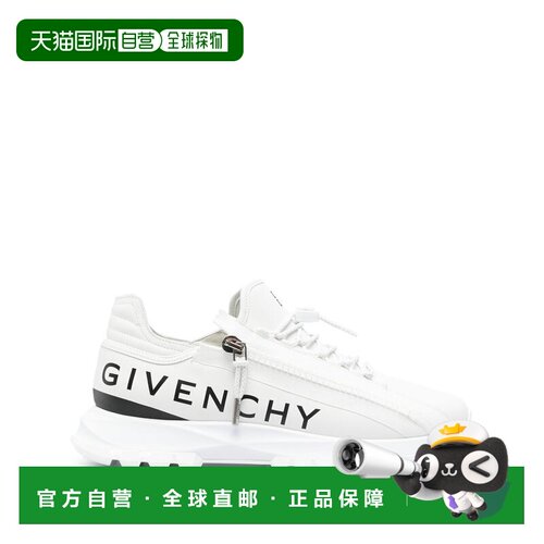 GIVENCHY 男士运动鞋 BH009BH1LL100 SS2025 白色 Spectre 徽标低