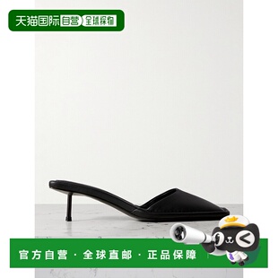 女士 ST.AGNI 皮质凉拖 R25105BLKBlack高跟拖鞋 1h可退 单鞋 潮奢