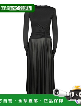 ACNE STUDIOS 女士连衣裙 A20754900 AW2024 黑色 Long-sleeve je