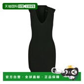 Ribbed BALMAIN dress SS2026 黑色 女士连衣裙 GF1R4275KJ440PA