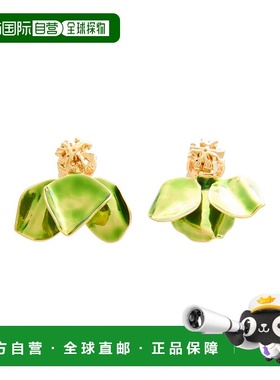1h可退 潮奢 Tory Burch 托里 伯奇 女士 耳环 green绿色 舒适时