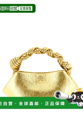 GANNI 女士手提包 B2100030339 SS2026 金色 MINI 