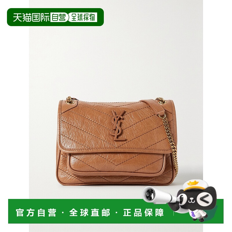 1h可退 潮奢 Saint Laurent 圣罗兰 女士 Niki 徽标单肩包 633160
