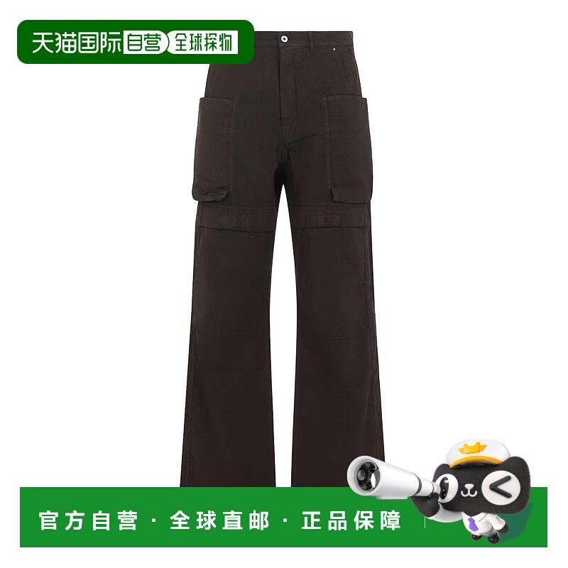 RICK OWENS 男士休闲裤 DU02E7368CL78 AW2025 棕色