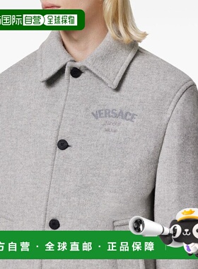 VERSACE 男士夹克 10162111A115661EB60 AW2024 灰色