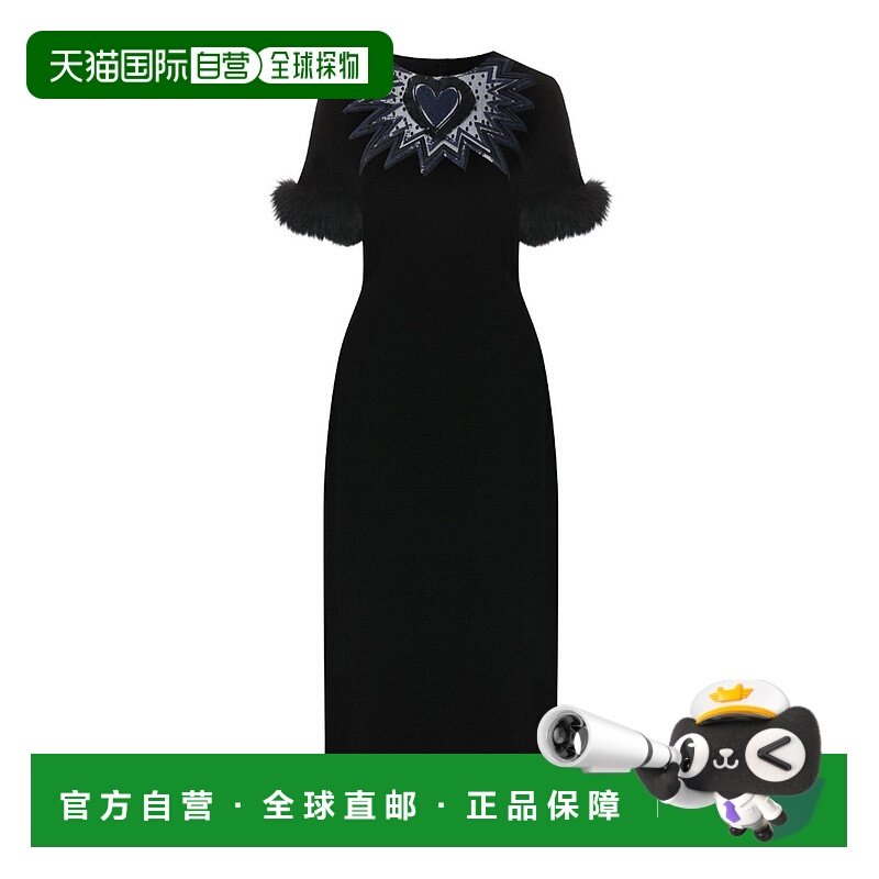 FENDI 女士连衣裙 FD9653A3MTF0GBLACK AW2023 黑色