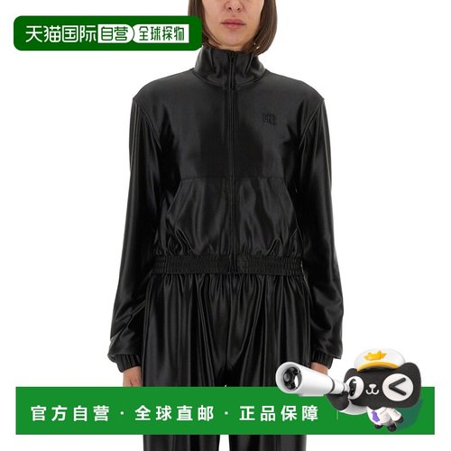 1h可退 潮奢 Alexander Wang 亚历山大 王 女士 縮水拉鍊夾克 4CC