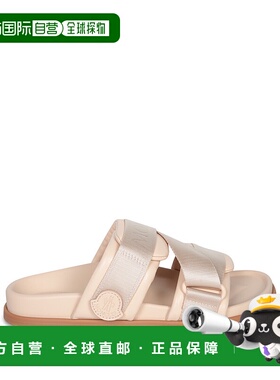 MONCLER 女士拖鞋 4L00040M502751J SS2025 浅棕色 SLIPPERS