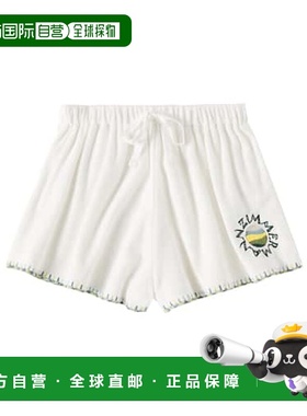 1h可退 潮奢 ZIMMERMANN 女童 Tallow 棉混纺厚绒布短裤童装