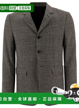 CELINE 男士夹克 2V049467V38CE AW2024 黑色 单排扣西装外套