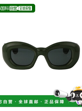 LOEWE 男士太阳镜 LW40117I96N AW2024 罗意威 黑色徽标太阳镜