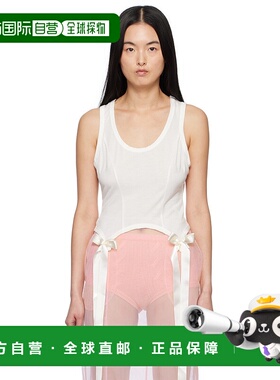 1h可退 潮奢 Simone Rocha 蒙娜 罗莎 女士 灰白色 Bow Tail Easy