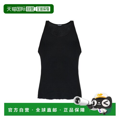 DSQUARED2 男士背心 D9D4461900014 SS2026 黑色 Sleeveless ling