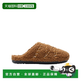 80D2410040M008 女士拖鞋 AW2025 棕色 slipper MOON Teddy BOOT
