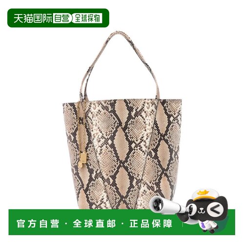 CHLOÉ 女士手提包 CH26AS811S7624F AW2026 卡其色 动物纹手提包