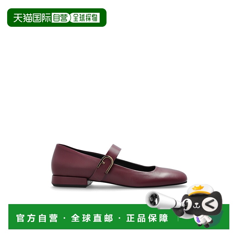 1h可退 FURLA 女士芭蕾乐福鞋 YJ70HICX30000RIBES AW2025 紫色