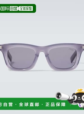 1h可退 潮奢 zegna 杰尼亚 男士 矩形太阳眼镜 grey灰色 舒适时尚